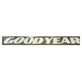 Porc. Goodyear Sign Letters, 13ft Long, 20in Tall