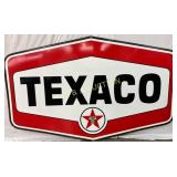 Texaco DS Porc. Sign, 86 in. x 54 in.