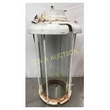 1925 Org. Rush "H" Gas Pump Cylinder w/Glass