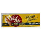 1951 Emb. Tru-Ade Advertising Sign, 54in x 18in