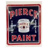 Emb. Pierce Paint Self-Framed Porc. Sign24 x 28 I
