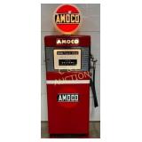 Wayne Model 505 Amoco Gas Pump with Illuminated Gl