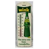 Emb. Canada Dry Wink Grapefruit Thermometer, 9×27