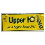 Emb. Upper 10 Soda Sign, 30×12 Inches