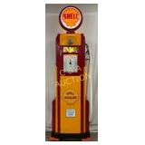 1935 Wayne Model 866 Shell Gasoline Pump, Restored