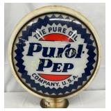Purol-Pep Metal-Body Gas Pump Globe, 19-Inches
