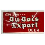 Du Bois Export Beer Metal Sign, 70in x 36in