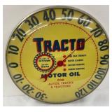 1956 12in Tracto Motor Oil Therm by Pam Clock Co.,