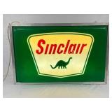 Sinclair Lighted Lexan Can Sign, 38×24 Inches