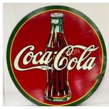 Coca-Cola Metal Round Sign, 46 Inches