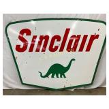 Sinclair DS Porc. Sign, 83in x 60in