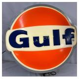 Lexan Light-Up Gulf Can Sign, 28 x 25 x 5 Inches