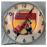 Whistle Soda Wall Clock, 15 inches