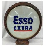 Esso Extra Pump Globe with Metal Body, 19 inches