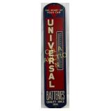 Universal Batteries Metal Thermometer, 38×8 in