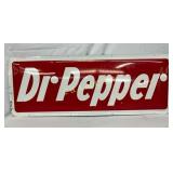 Convex Dr Pepper Self Framed Sign, 47 1/2 x 17 1/