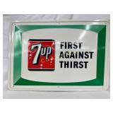 1966 Emb. 7UP First Against Thirst,