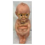 Chalkware Cupid Baby Coin Bank, 5in x 12in