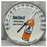 12in. Sun Crest Glass Face Thermometer