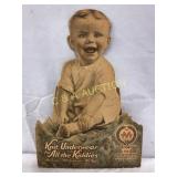 Knit Underwear Advertising Cardboard Display Featu