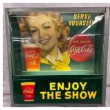 Coca-Cola Plastic Front Light-Up Sign, 15.5 Inche