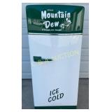 Mountain Dew Refrigerator Cooler with Ice Cold