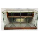 Glass Countertop Nut Display Case 24x13x10