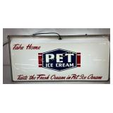 Lexan Double-Sided Illuminated PET Ice Cream