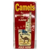 Emb. Camel Cigarettes Thermometer, 6 x 14 Inches
