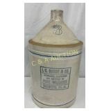 I.C. Shore & Co. 3-Gallon Stoneware Whiskey Jug wi