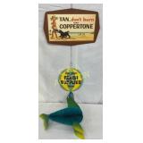 Coppertone Cardboard Hanging Store Display