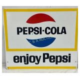 Pepsi Double Sided Sign, 16in x 14in