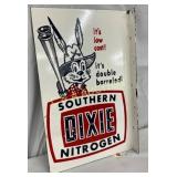 Southern Dixie Nitrogen DSP Flange Sign, 12 1/2 x