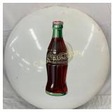 36in Porc. Coca-Cola Button w/ Bottle Graphic