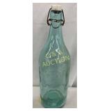 Rare Moores Springs Mineral Water Bottle, Stokes l