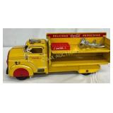 Vintage Coca-Cola Metal Delivery Toy Truck