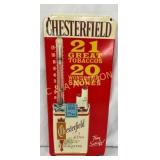Emb. Chesterfield Metal Thermometer, 5 x 12 Inches