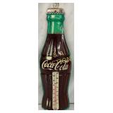 Coca-Cola Die Cut Bottle Thermometer, 5 x 17 Inch