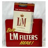Chesterfield/L&M Cigarettes DS Flange Sign, 12×15