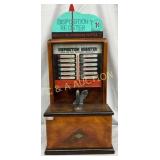 ESCO Penny Coin-Op Wood Disposition Register' #55