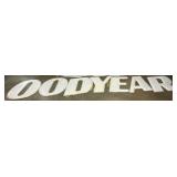 Porc. Goodyear Letters with Missing ï¿½G,ï¿½ 26ï¿½24 Inc