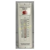 Metal Embossed Wall Thermometer, Punkin Center Sto