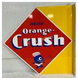 Contemporary Metal ï¿½Drink Orange-Crushï¿½ Flange Sig