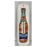 Mission Orange Soda Metal Thermometer, 5 x 17