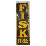 SSP Fisk Tires Sign, 18ï¿½ï¿½ x 61ï¿½ï¿½