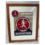 Framed Marathon Patches, Measures 3in and 8in