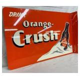 Orange-Crush Flange Stout Sign Co., 18in x 12in