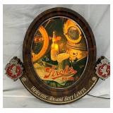 Strohï¿½s Beer Light-Up Sign 20 x 19