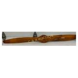 55-Inch Wooden Airplane Propeller by Wayneï¿½s Woodc