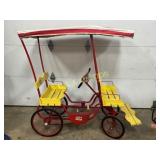 Gym-Dandy Surrey Pedal Car with Original Decals an